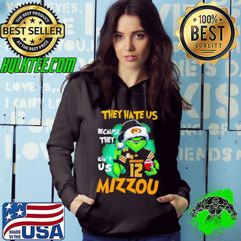 Santa Grinch They Hate Us Because They Ain’t Us Missouri Tigers Football Christmas Shirt Hoodie Santa Grinch They Hate Us Because They Ain’t Us Missouri Tigers Football Christmas Shirt Hoodie