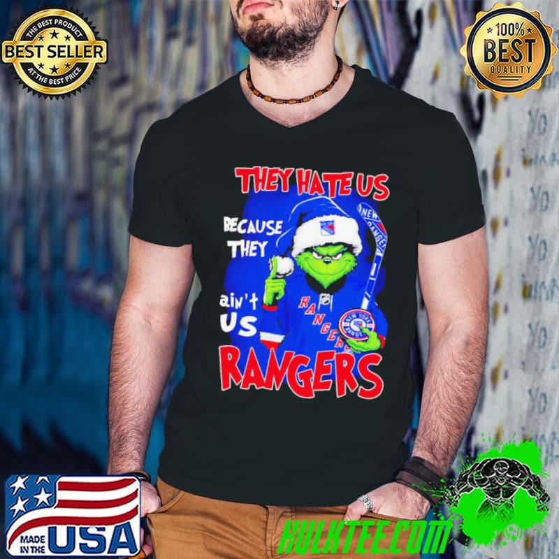 Santa Grinch they hate us because they ain’t us New York Rangers shirt