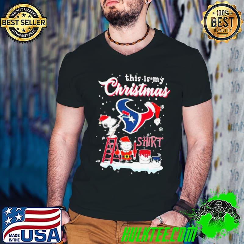 This Is My Christmas Shirt Houston Texas x Snoopy Shirt