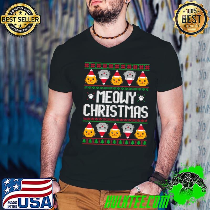 Ugly Christmas Cat Lover shirt