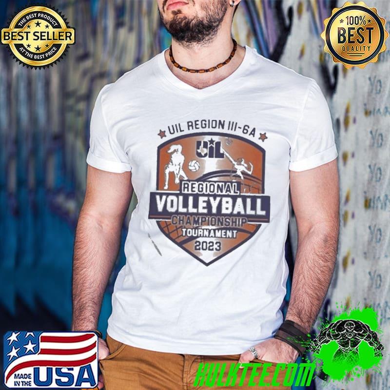 Uil Region Iii-Ga Regional Volleyball Championship Tournament 2023 Shirt Guys V Neck Uil Region Iii-Ga Regional Volleyball Championship Tournament 2023 Shirt Guys V Neck
