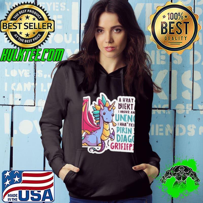 Unicorn Classic A h'rat diekt i hknovr an unino Shirt Hoodie Unicorn Classic A h'rat diekt i hknovr an unino Shirt Hoodie