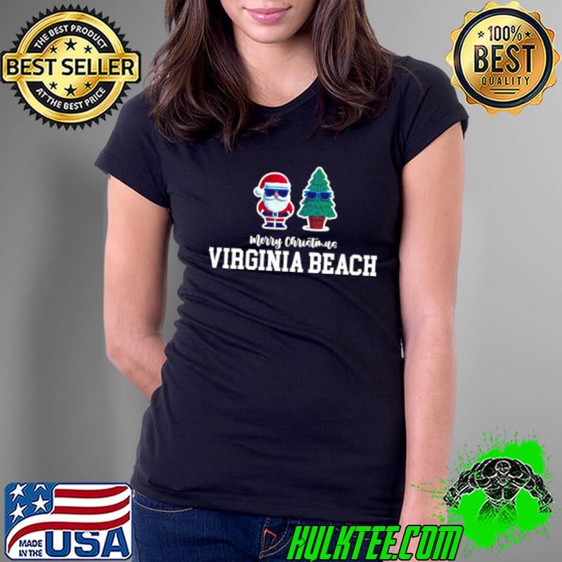Virginia Beach Xmas Christmas s Ladies Tee Virginia Beach Xmas Christmas s Ladies Tee