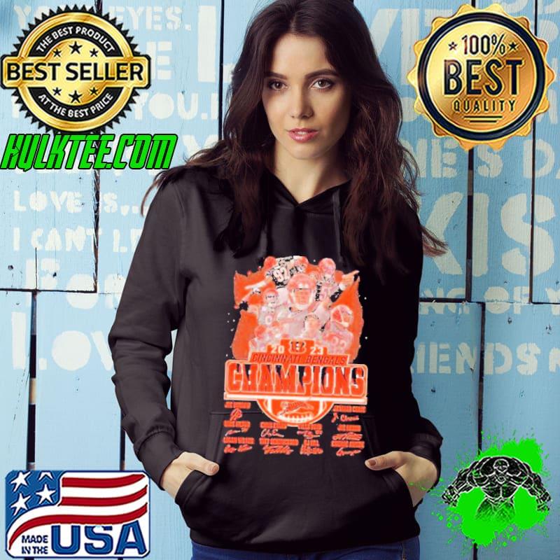 2020-2023 Cincinnati Bengals Champions Football Team Players Signatures Unique Shirt Hoodie 2020-2023 Cincinnati Bengals Champions Football Team Players Signatures Unique Shirt Hoodie