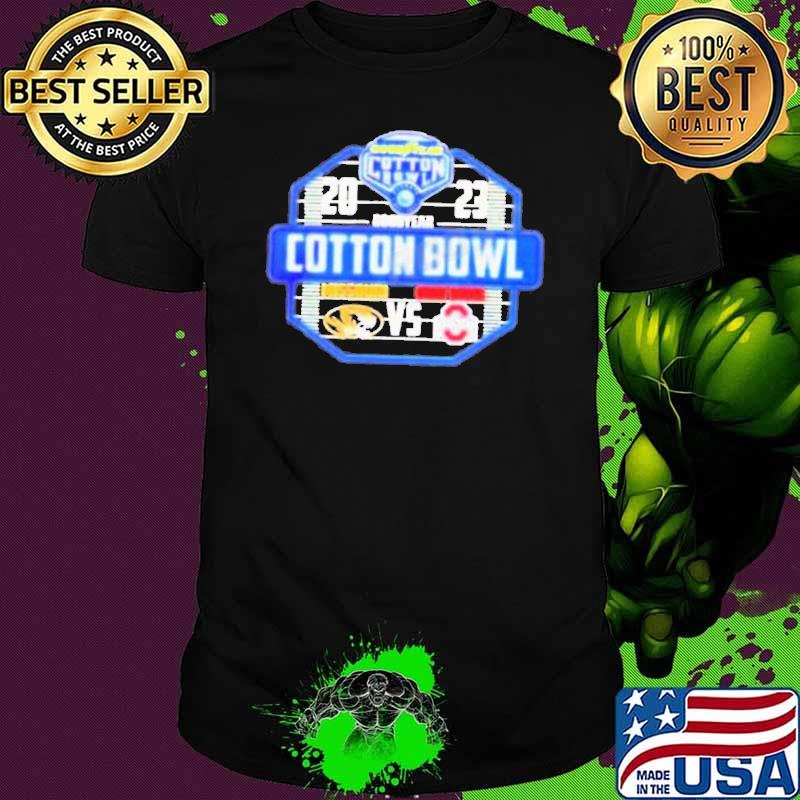 2023 Goodyear Cotton Bowl Missouri Vs Ohio State College Football Bowl Shirt