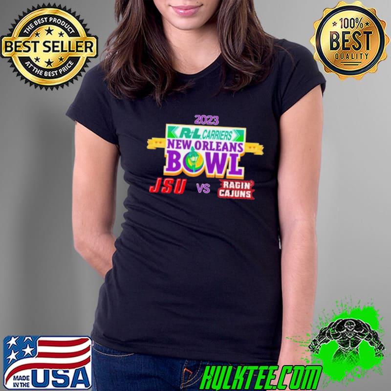 2023 Rl Carriers New Orleans Bowl Jacksonville State Vs. Louisiana Caesars Superdome New Orleans La shirt