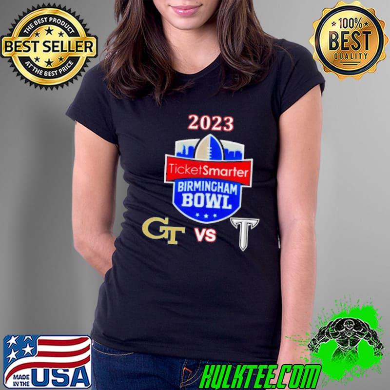 2023 Ticketsmarter Birmingham Bowl Georgia Tech Vs Troy Protective Stadium Birmingham Al shirt
