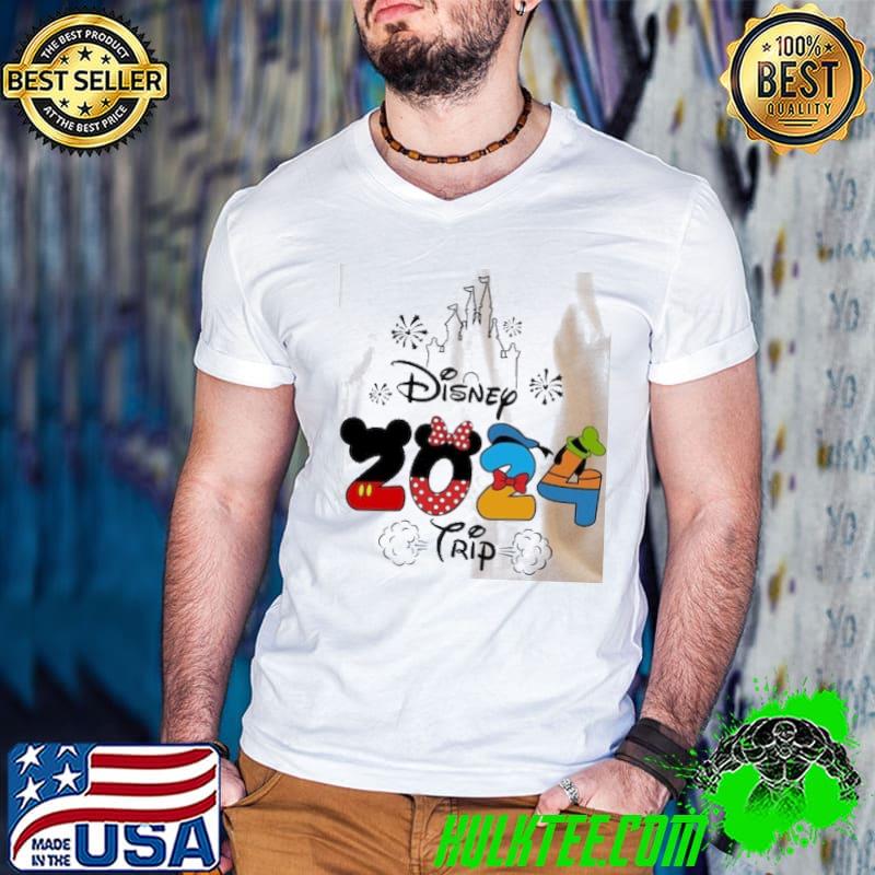2024 Disney Trip Shirts Guys V Neck 2024 Disney Trip Shirts Guys V Neck