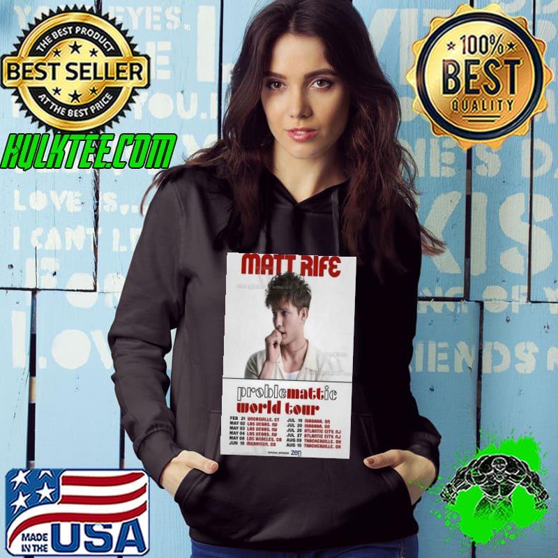 2024 Matt Rife World Tour Poster shirt