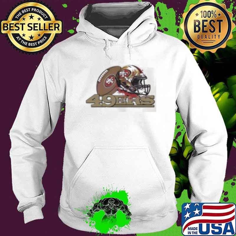 49ers Football Helmet Shirt