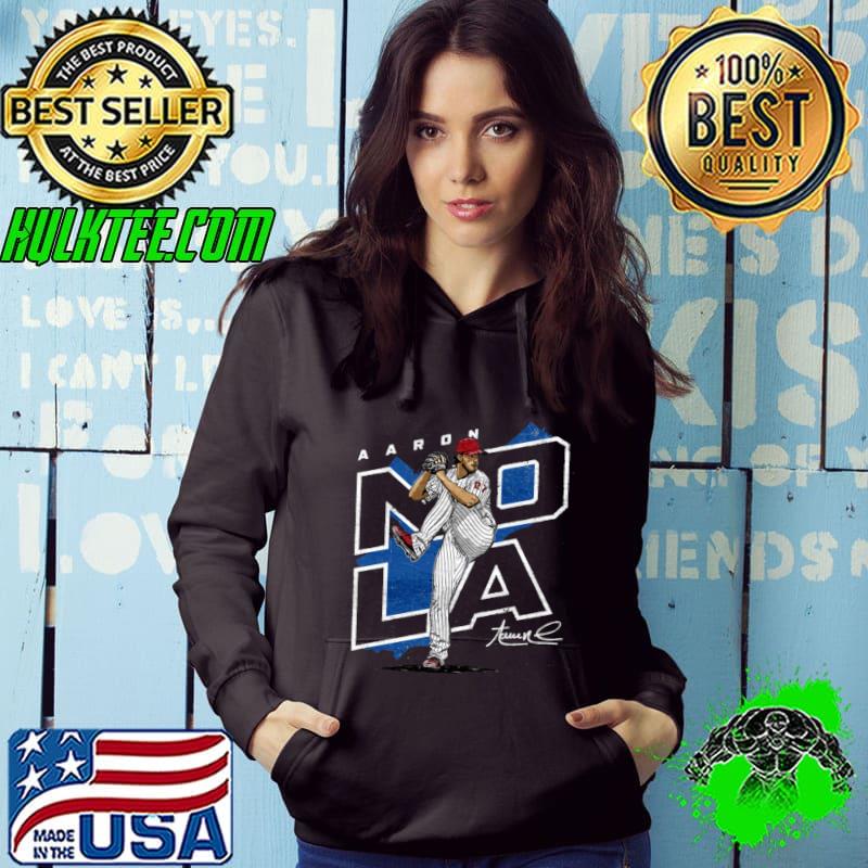 Aaron Nola Signature Stars American professional baseball pitcher for the Philadelphia Phillies T-Shirt Hoodie Aaron Nola Signature Stars American professional baseball pitcher for the Philadelphia Phillies T-Shirt Hoodie