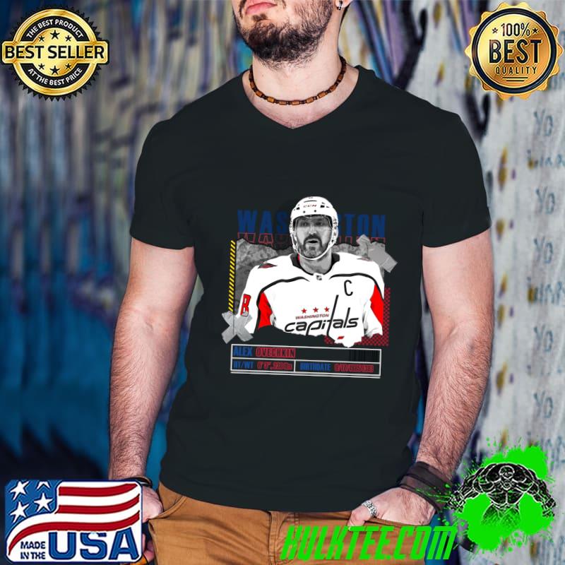 Alex Ovechkin Russian professional ice hockey left winger Capitals T-Shirt