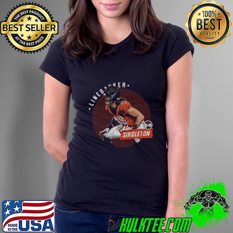 Alex Singleton American football linebacker for the Denver Broncos Dots T-Shirt