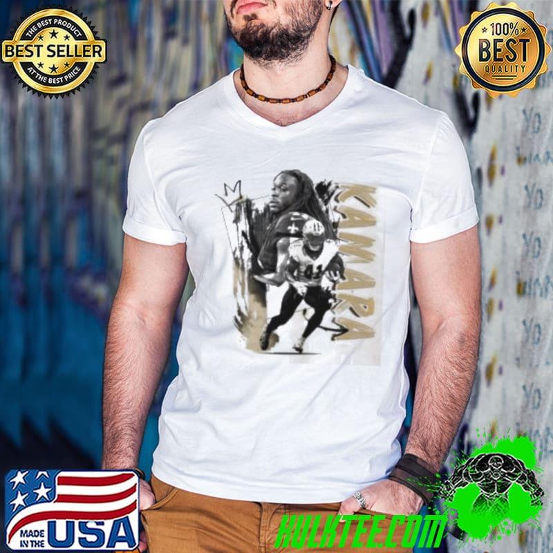 Alvin Kamara number 41 New Orleans Saints football player pose portrait s Guys V Neck Alvin Kamara number 41 New Orleans Saints football player pose portrait s Guys V Neck