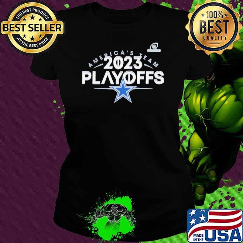 America’s Team Dallas Cowboys 2023 NFL Playoffs s Ladies tee America’s Team Dallas Cowboys 2023 NFL Playoffs s Ladies tee