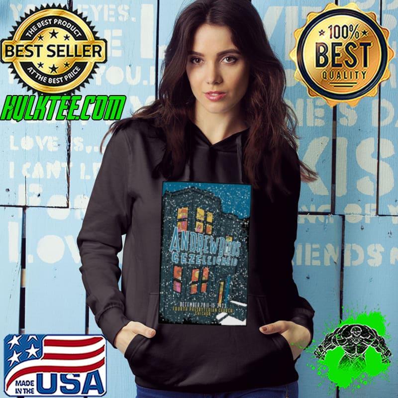 Andrew Bird December 7, 8, 11 15, 2023 Fourth Presbyterian Church, Chicago Poster Shirt Hoodie Andrew Bird December 7, 8, 11 15, 2023 Fourth Presbyterian Church, Chicago Poster Shirt Hoodie