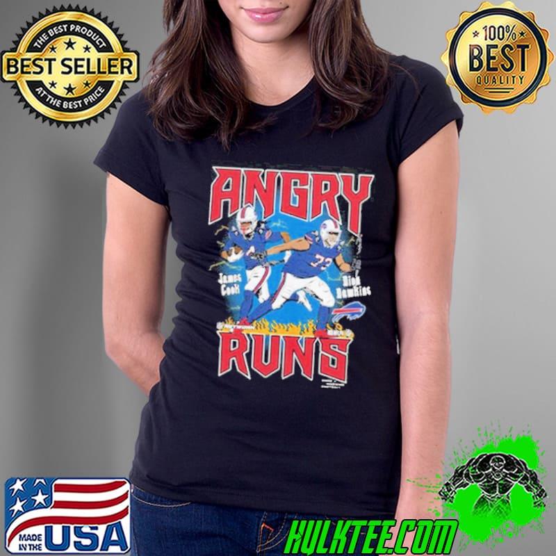 Angry Runs Bills Cook And Dawkins Shirt