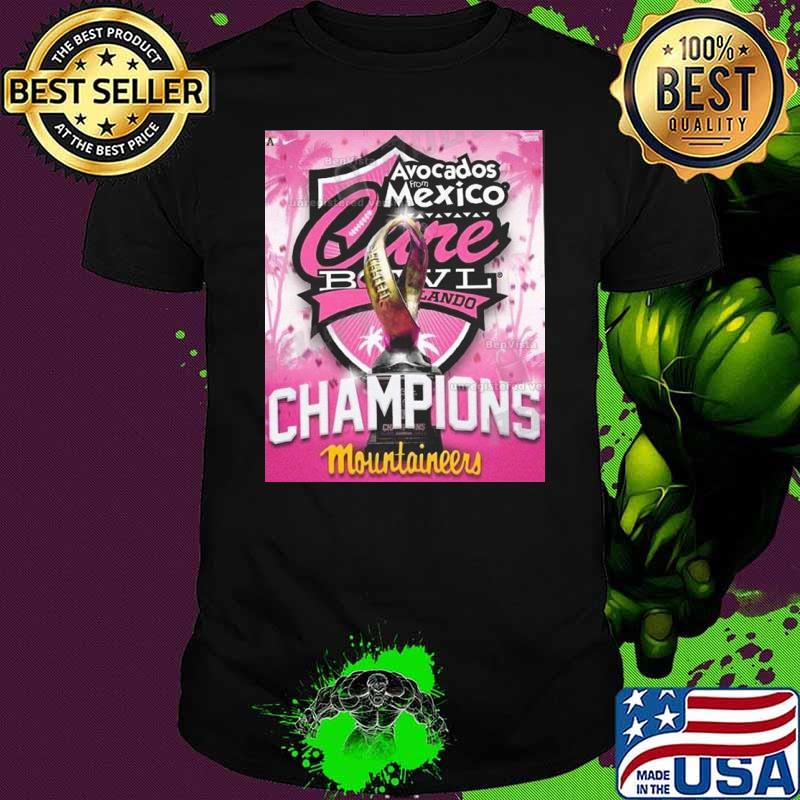 Appalachian State Mountaineers Football 2023 Cure Bowl Champions Shirt
