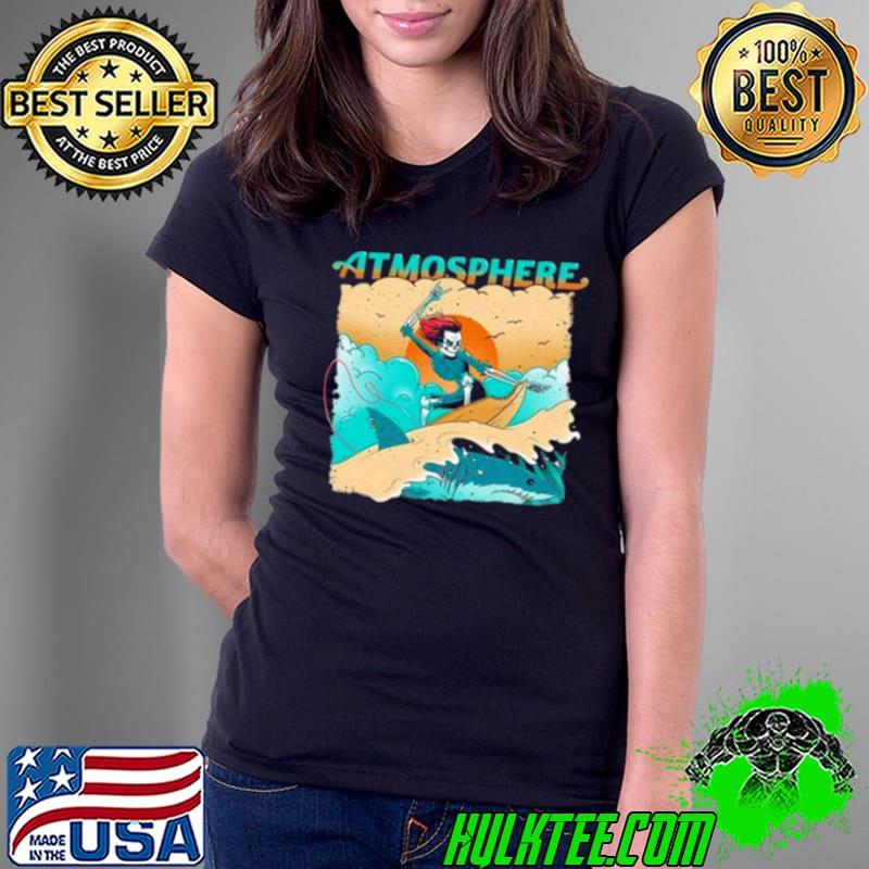 Atmosphere Surfing Through s Ladies Tee Atmosphere Surfing Through s Ladies Tee