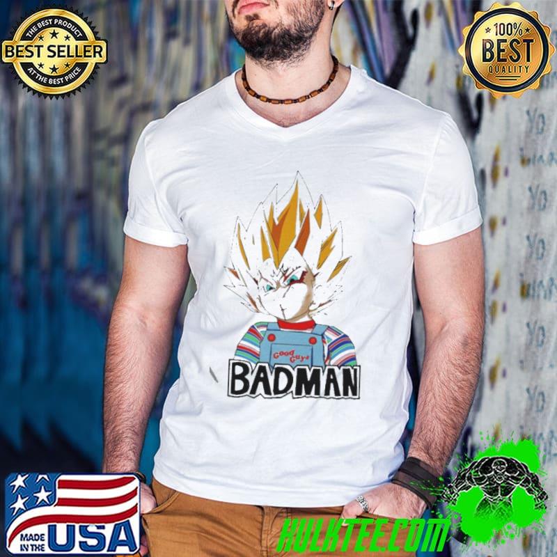 Badman Vegeta Chucky s Guys V Neck Badman Vegeta Chucky s Guys V Neck