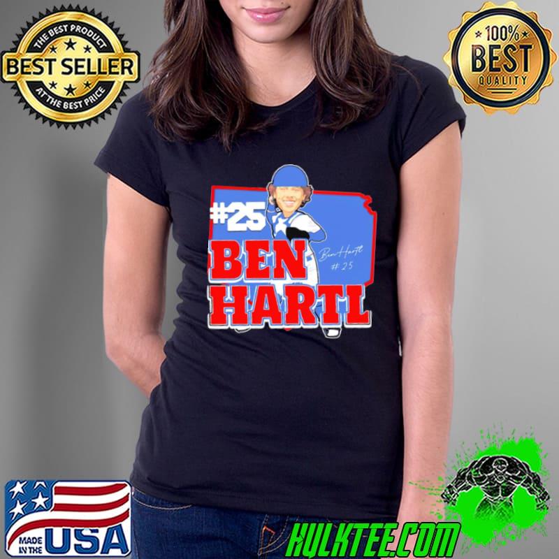 Ben Hartl cartoon signature s Ladies Tee Ben Hartl cartoon signature s Ladies Tee