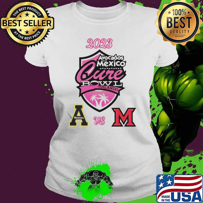 Best 2023 Cure Bowl Appalachian State vs Miami Shirt Ladies tee Best 2023 Cure Bowl Appalachian State vs Miami Shirt Ladies tee