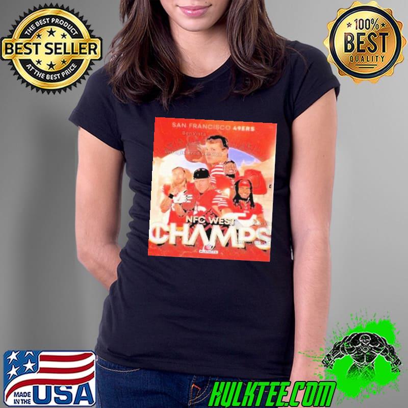 Best In The West San Francisco 49ers Back-To-Back Division Titles For The NFC West Champions 2023 Unique Shirt