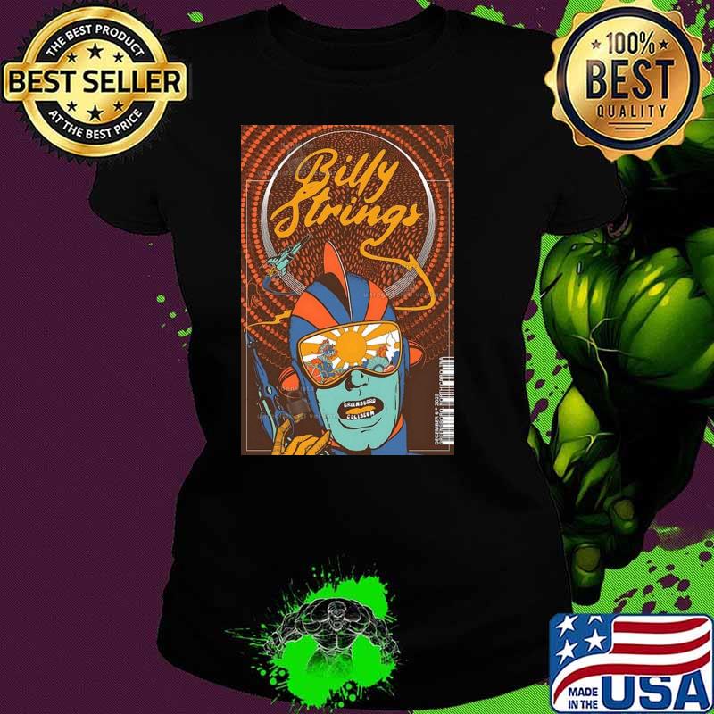 Billy strings greensboro coliseum north carolina 12.06.2023 poster s Ladies tee Billy strings greensboro coliseum north carolina 12.06.2023 poster s Ladies tee