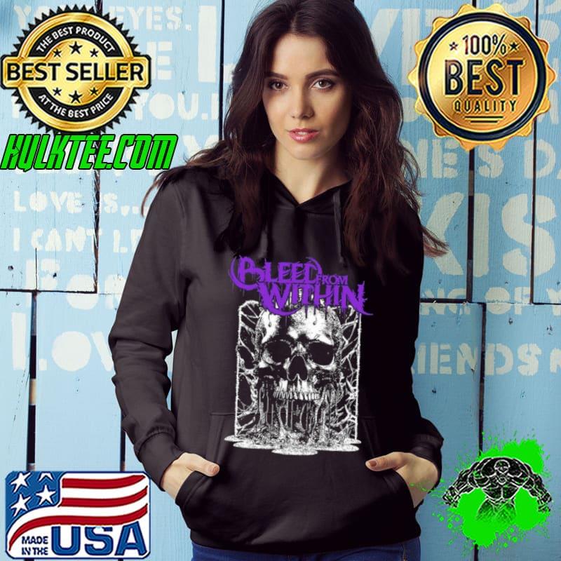 Bleed From Within Melting Skull T s Hoodie Bleed From Within Melting Skull T s Hoodie