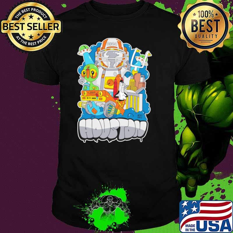 Blue 84 College Football Playoff 2024 National Championship H Town Galaxy Shirt