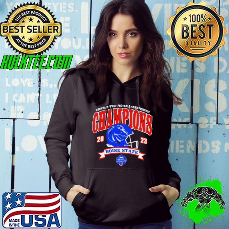 Boise State Broncos 2023 Mountain West Football Conference Champions s Hoodie Boise State Broncos 2023 Mountain West Football Conference Champions s Hoodie