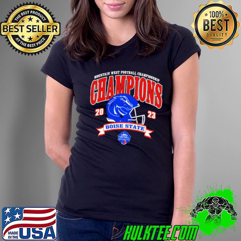 Boise State Broncos 2023 Mountain West Football Conference Champions shirt