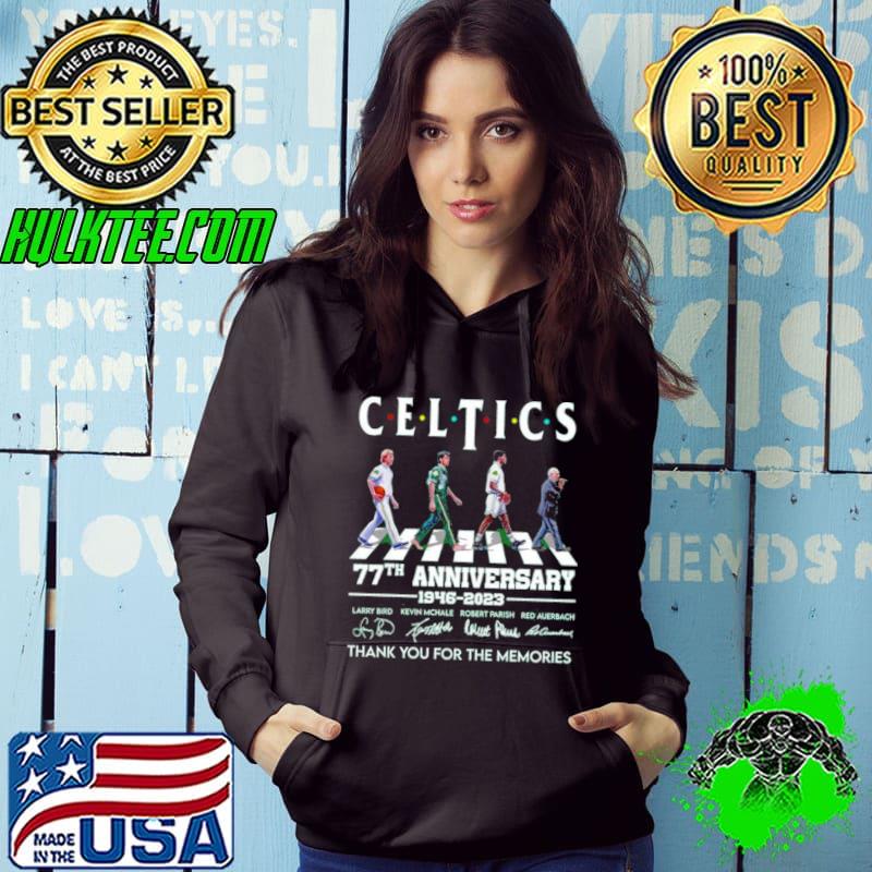 Boston Celtics Larry Bird Kevin Mchale Robert Parish Red Auerbach thank you for the memories s Hoodie Boston Celtics Larry Bird Kevin Mchale Robert Parish Red Auerbach thank you for the memories s Hoodie