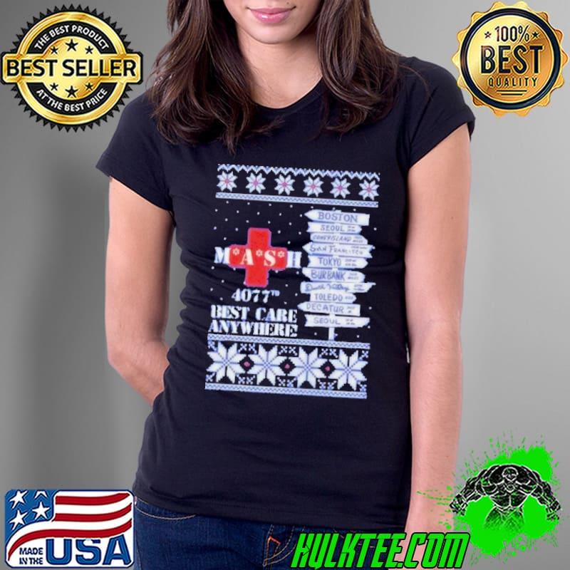 Boston seoul best care anywhere mash merry christmas s Ladies Tee Boston seoul best care anywhere mash merry christmas s Ladies Tee