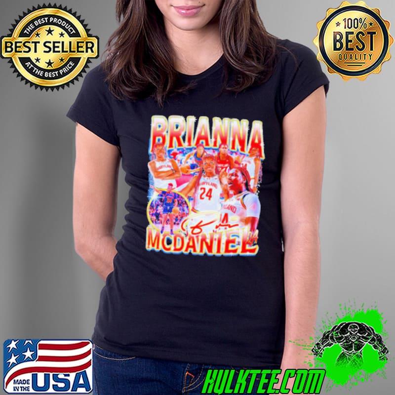 Brianna McDaniel 24 Maryland Terrapins vintage shirt