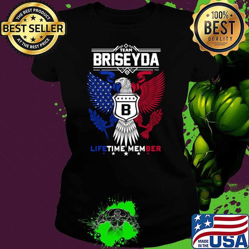 Briseyda Briseyda Eagle Lifetime Member Wing American Flag T-Shirt