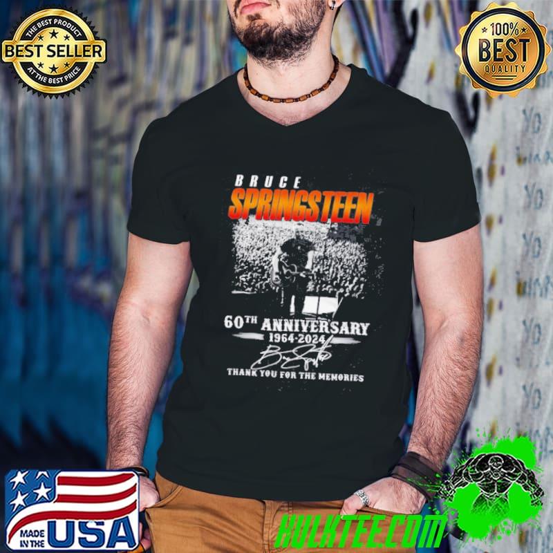 Bruce Springsteen 60th Anniversary 1964 – 2024 Thank You For The Memories Shirt