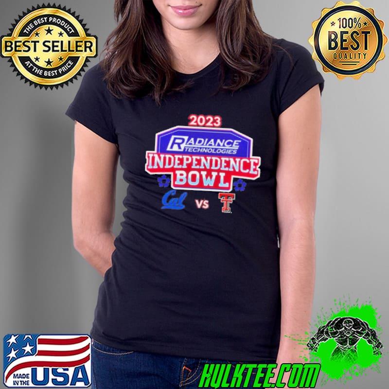 California Golden Bears Vs Texas Tech Red Raiders 2023 Radiance Technologies Independence Bowl Shirt