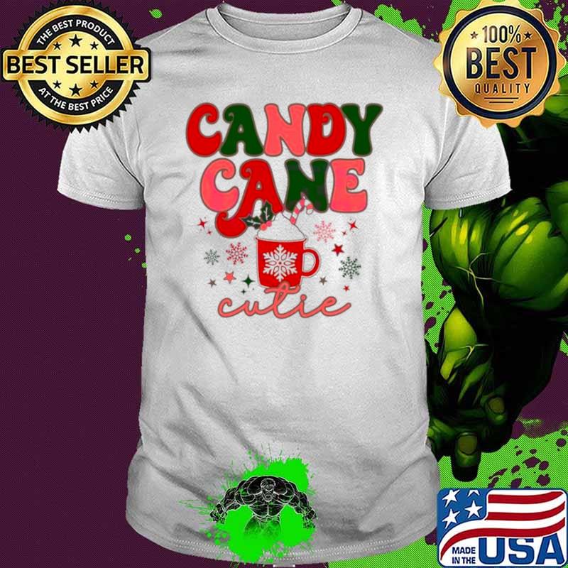 Candy cane cutie oatmeal natural cocoa shirt