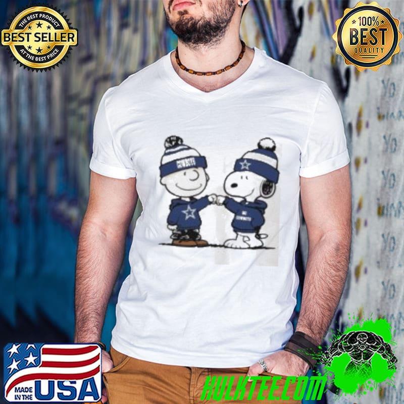 Charlie Brown And Snoopy NFL Dallas Cowboys Football Go Cowboys Cartoon shirt