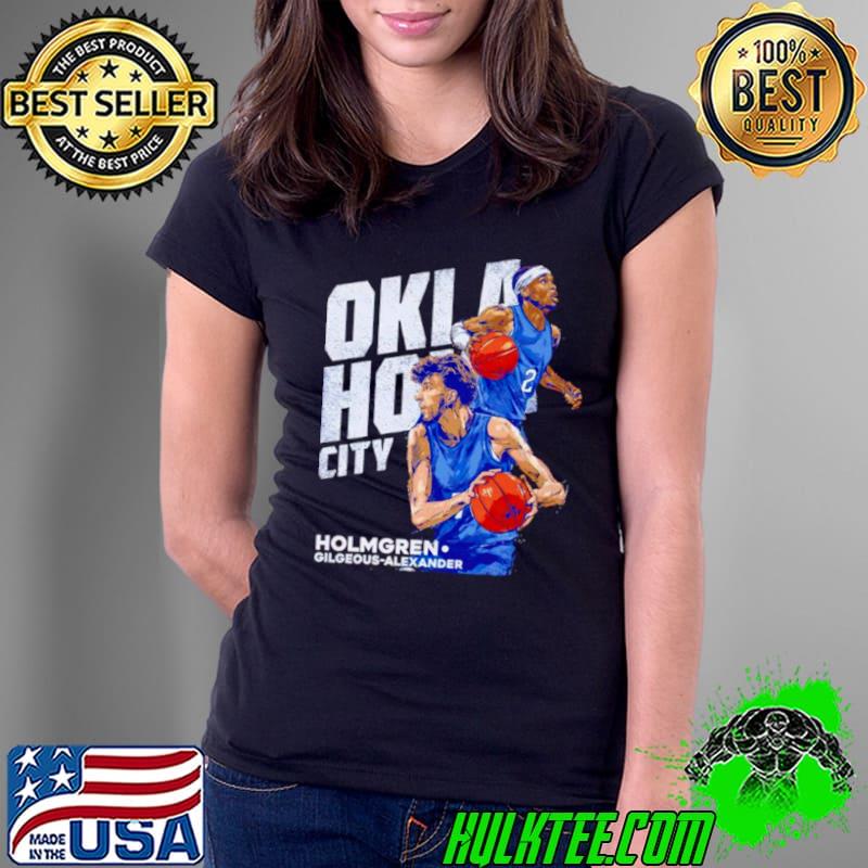 Chet Holmgren Shai Gilgeous Alexander Oklahoma City Thunder s Ladies Tee Chet Holmgren Shai Gilgeous Alexander Oklahoma City Thunder s Ladies Tee