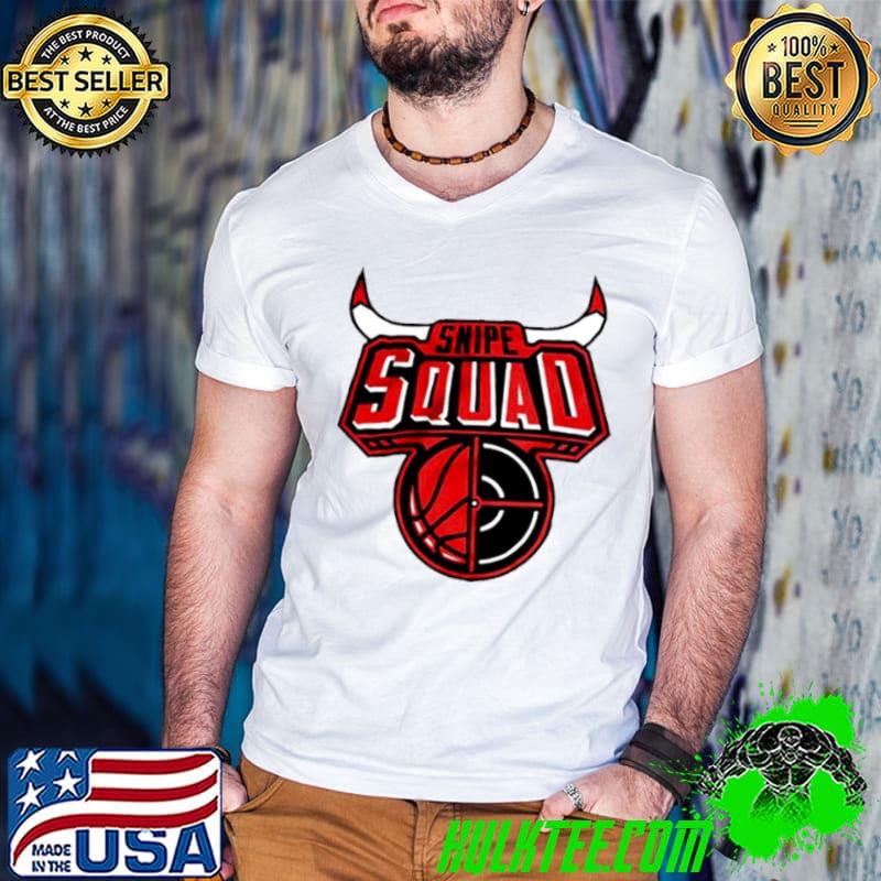 Chicago Bulls Snipe Squad logo shirt