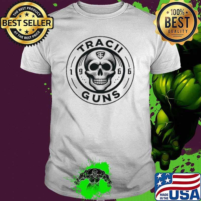 Circle Skull TFG Logo Tracii Guns 1966 shirt