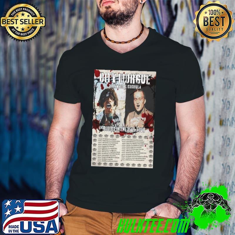 City Morgue Zillakami X Sosmula Bombs In The Mail Tour poster shirt