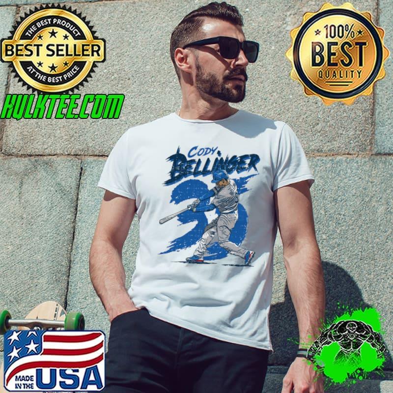 Cody Bellinger American professional baseball outfielder Los Angeles D Rough T-Shirt