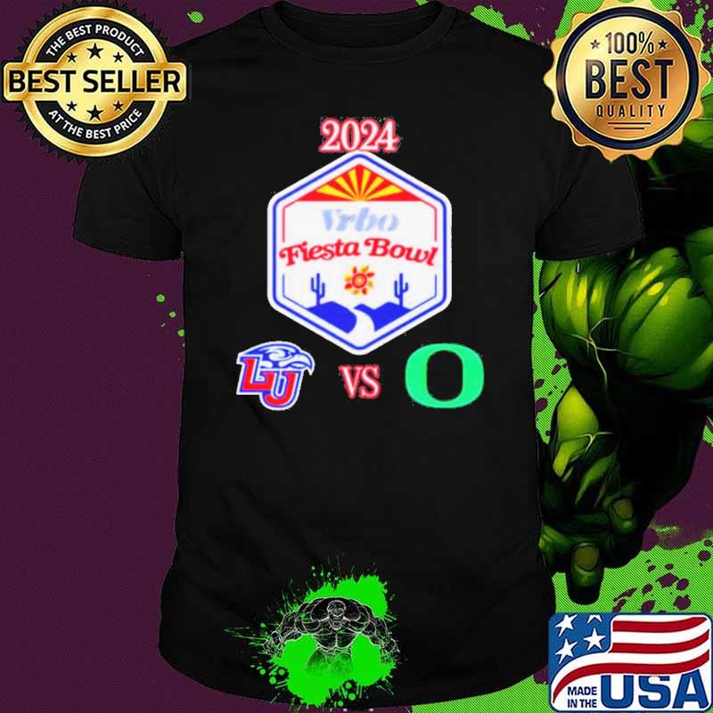 College Football bowl games 2023-24 vrbo fiesta bowl 2024 liberty vs Oregon state farm stadium glendale az cfb bowl game shirt