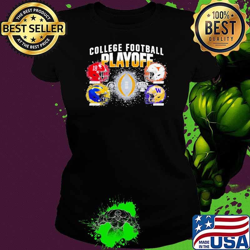 College football Playoff 2024 4-Team s Ladies tee College football Playoff 2024 4-Team s Ladies tee