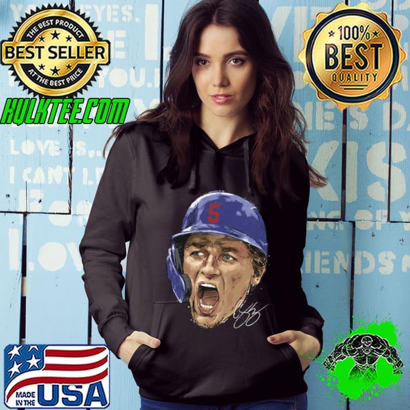 Corey Seager American professional baseball shortstop for the Texas Rangers Signature Scream T-Shirt