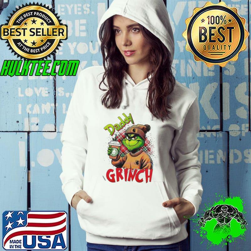 Daddy Grinch leopard Christmas 2023v shirt
