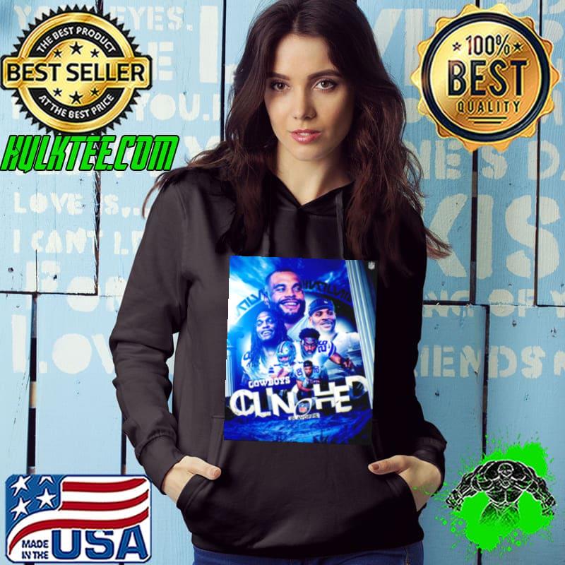 Dallas Cowboys Clinched NFL playoffs football post s Hoodie Dallas Cowboys Clinched NFL playoffs football post s Hoodie